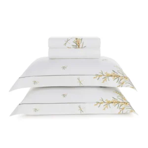 Jogo de Cama King 300 Fios 100% Algodão Egípcio Mimosa