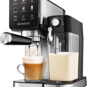 Cafeteira Espresso Mondial Dolce Latte Preto